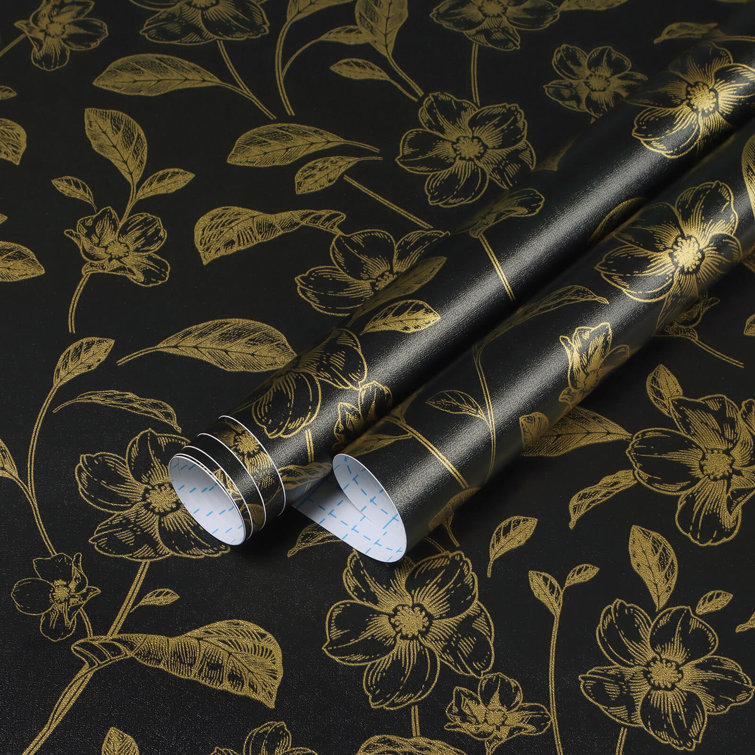 Lark Manor Luxurious Floral Peel And Stick Wallpaper Easy Application